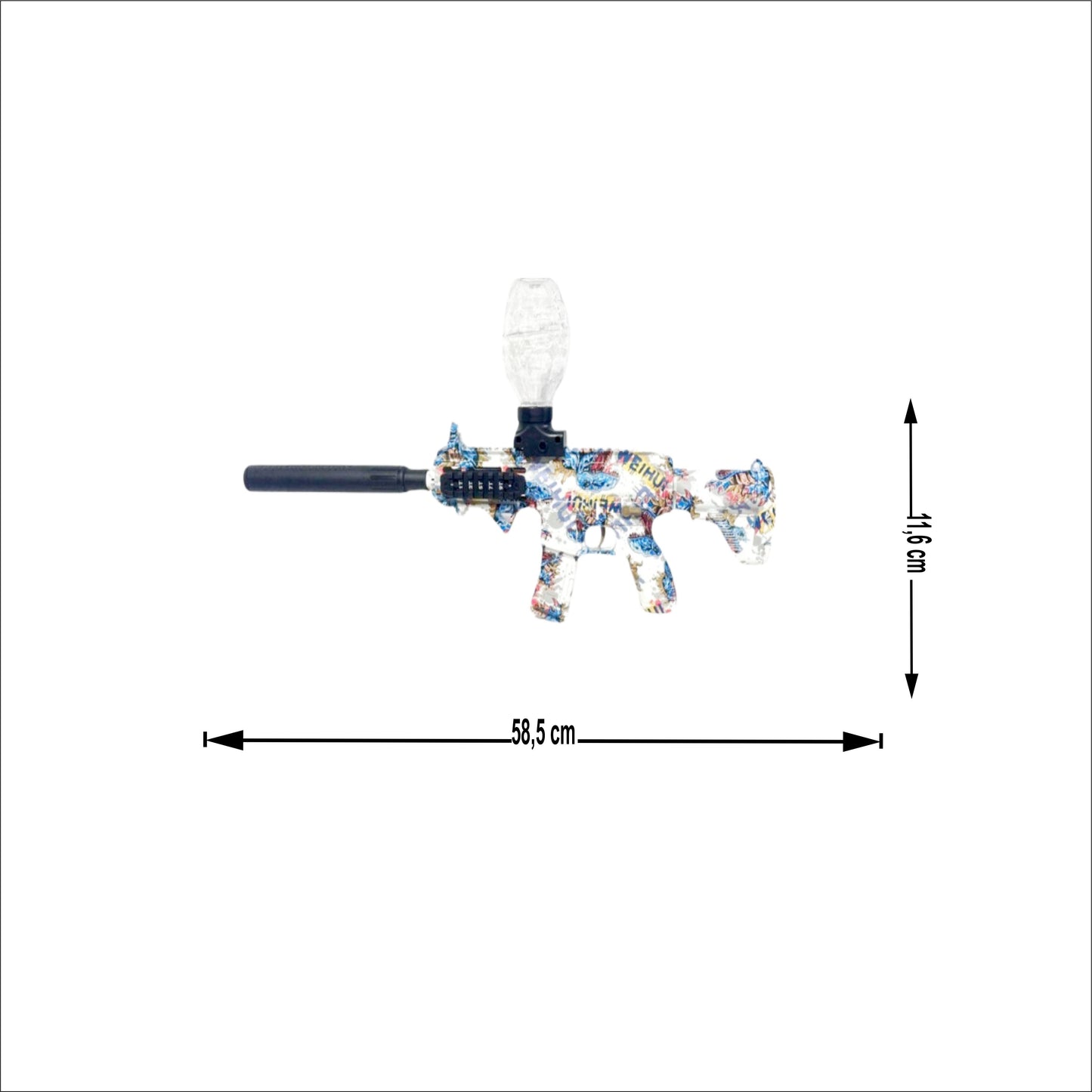 Lanzador de Hidrogel M416